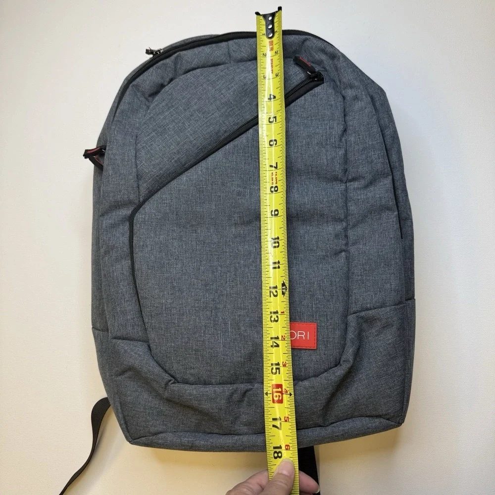VORI Gray Backpack 20L Fits 15